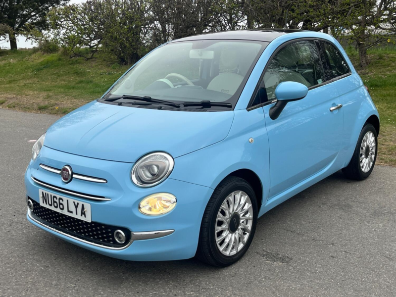 2016 Fiat 500 1.2 500 My17 1.2 69hp Lounge in Blue — image 1