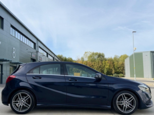 2018 Mercedes-Benz A Class 1.5 A180d Amg Line 7g-Dct Euro 6 (s/s) 5dr in Blue — image 3
