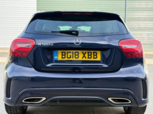 2018 Mercedes-Benz A Class 1.5 A180d Amg Line 7g-Dct Euro 6 (s/s) 5dr in Blue — image 5