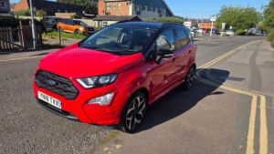 2018 Ford Ecosport 1.0t Ecoboost St-Line Euro 6 (s/s) 5dr in Red — image 3