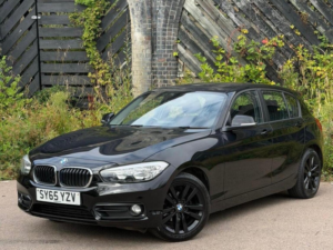 2015 BMW 1 Series 1.5 118i Sport Euro 6 (s/s) 5dr in Black — image 3