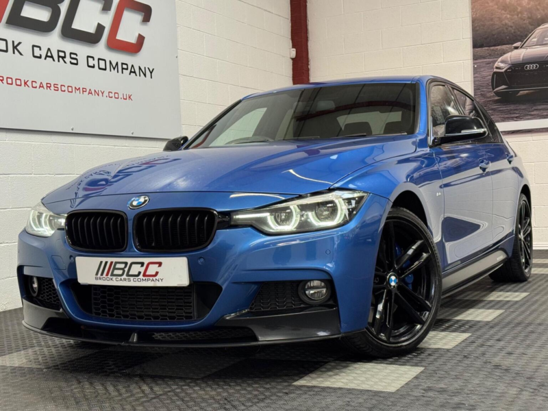 2017 BMW 3 Series 2.0 320d M Sport Shadow Edition Auto Euro 6 (s/s) 4dr in Blue — image 1