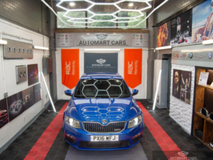 2016 Skoda Octavia 2.0 Tdi Vrs Euro 6 (s/s) 5dr (snav) in Blue — image 3
