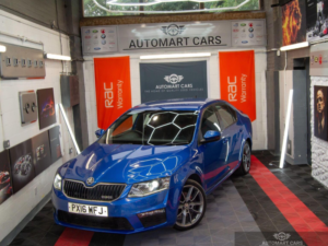 2016 Skoda Octavia 2.0 Tdi Vrs Euro 6 (s/s) 5dr (snav) in Blue — image 4