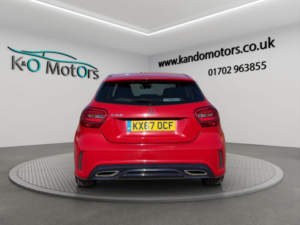 2017 Mercedes-Benz A Class 1.6 A160 Amg Line Euro 6 (s/s) 5dr in Red — image 5