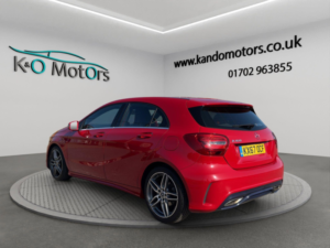 2017 Mercedes-Benz A Class 1.6 A160 Amg Line Euro 6 (s/s) 5dr in Red — image 6