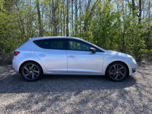2014 SEAT Leon 2.0 Tdi Cr Fr DSG Euro 5 (s/s) 5dr in Silver — image 5