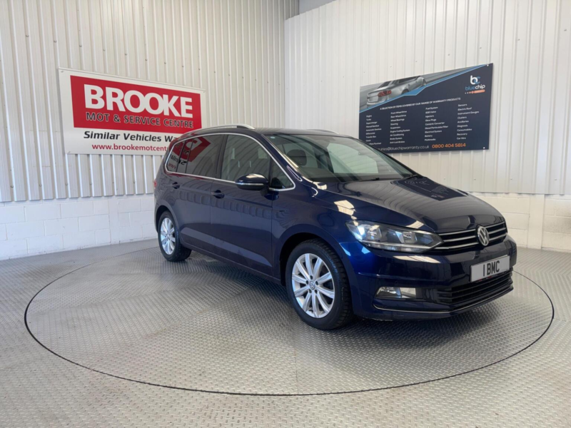 2016 Volkswagen Touran 1.4 Tsi Bluemotion Tech Sel Euro 6 (s/s) 5dr in Blue — image 1