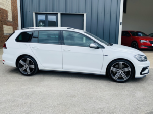 2019 Volkswagen Golf 2.0 Tsi R in White — image 3