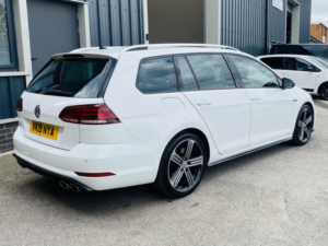 2019 Volkswagen Golf 2.0 Tsi R in White — image 4