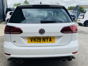 2019 Volkswagen Golf 2.0 Tsi R in White — image 5