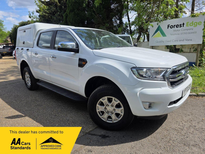 2021 Ford Ranger 2.0 Ecoblue Xlt 4WD Euro 6 (s/s) 4dr in White — image 1
