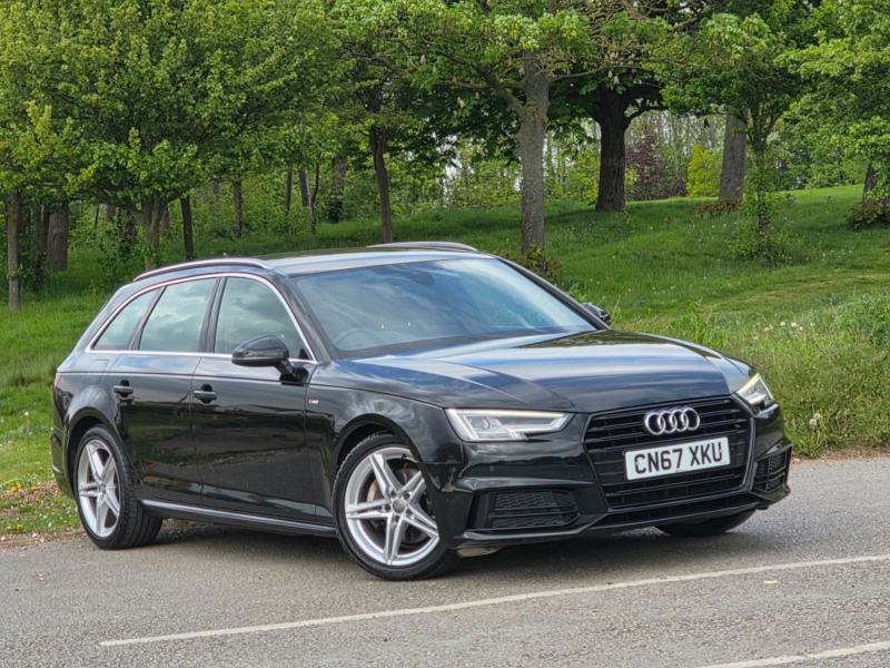 2017 Audi A4 Avant 2.0 Tdi Ultra S Line Euro 6 (s/s) 5dr in Black — image 1