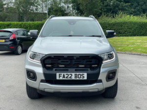 2022 Ford Ranger 2.0 Ecoblue Wildtrak Auto 4WD Euro 6 (s/s) 4dr in Silver — image 2
