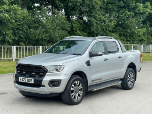 2022 Ford Ranger 2.0 Ecoblue Wildtrak Auto 4WD Euro 6 (s/s) 4dr in Silver — image 3