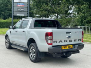 2022 Ford Ranger 2.0 Ecoblue Wildtrak Auto 4WD Euro 6 (s/s) 4dr in Silver — image 5