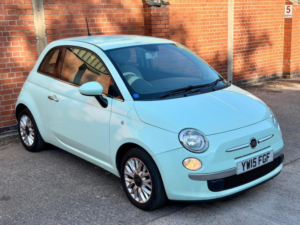 2015 Fiat 500 1.2 Pop Star Euro 6 (s/s) 3dr in Green — image 2