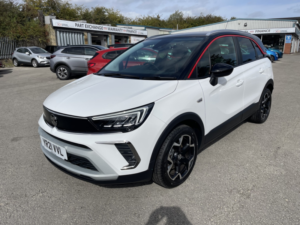 2021 Vauxhall Crossland 1.5 Turbo D Sri Nav in White — image 2