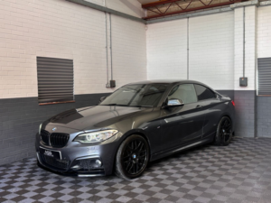 2014 BMW 2 Series 2.0 220d M Sport Coupe 2dr Diesel Manual Euro 6 (s/s) (184 Ps) in Grey — image 4