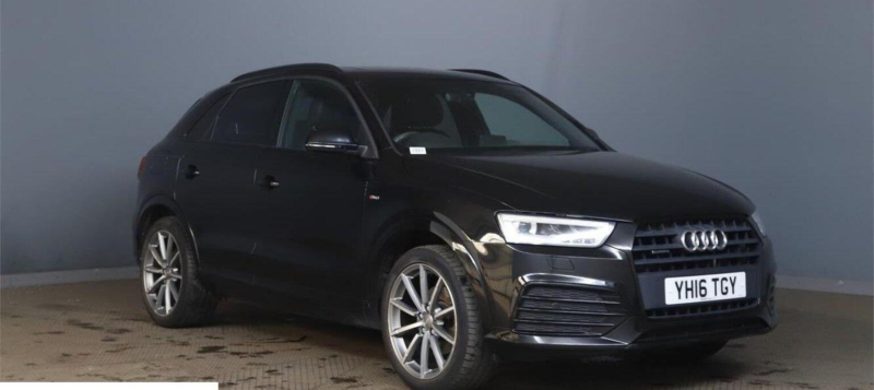 2016 Audi Q3 2.0 Tdi S Line Plus S Tronic Quattro Euro 6 (s/s) 5dr in Black — image 1