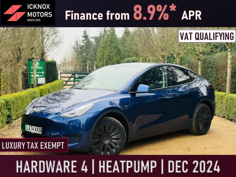 2024 Tesla Model Y Long Range Auto Rwd 5dr in Blue — image 1