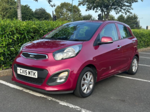 2015 Kia Picanto 1.25 2 Auto Euro 5 5dr in Pink — image 5