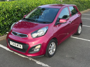 2015 Kia Picanto 1.25 2 Auto Euro 5 5dr in Pink — image 6