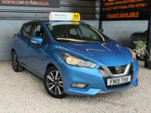 2019 Nissan Micra 0.9 Ig-T Acenta in Blue — image 3