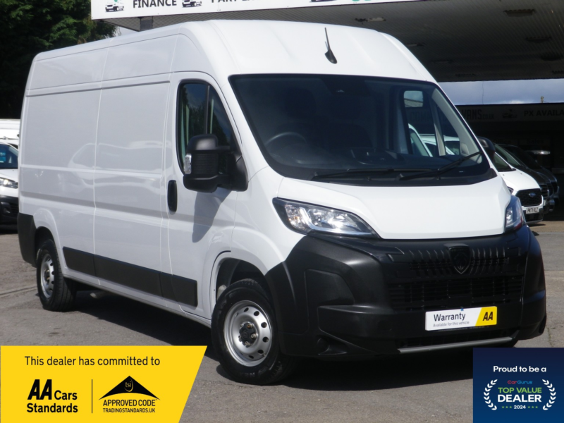 2025 Peugeot Boxer 2.2 Boxer Panelvan L3h2 335 Bhdi 140 Mt6 Professional in White — image 1