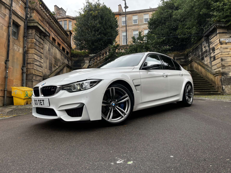 2018 BMW 3 Series 3.0 M3 Semi-Auto 4dr in White — image 1