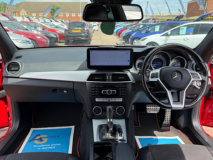 2013 Mercedes-Benz C Class 1.6 C180 Blueefficiency Amg Sport Plus G-Tronic+ Euro 5 (s/s) 2dr in Red — image 2