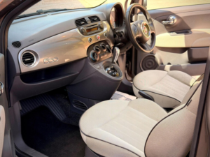 2010 Fiat 500 1.2 Lounge Dualogic Euro 4 3dr in Grey — image 5