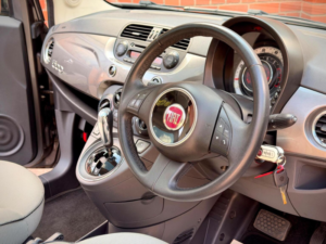 2010 Fiat 500 1.2 Lounge Dualogic Euro 4 3dr in Grey — image 6