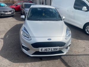 2017 Ford Fiesta 1.0t Ecoboost St-Line Hatchback 3dr Petrol Manual Euro 6 (s/s) (100 Ps) in Silver — image 2