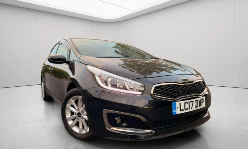 2017 Kia Ceed 1.6 Crdi 2 Dct Euro 6 (s/s) 5dr in Black — image 1