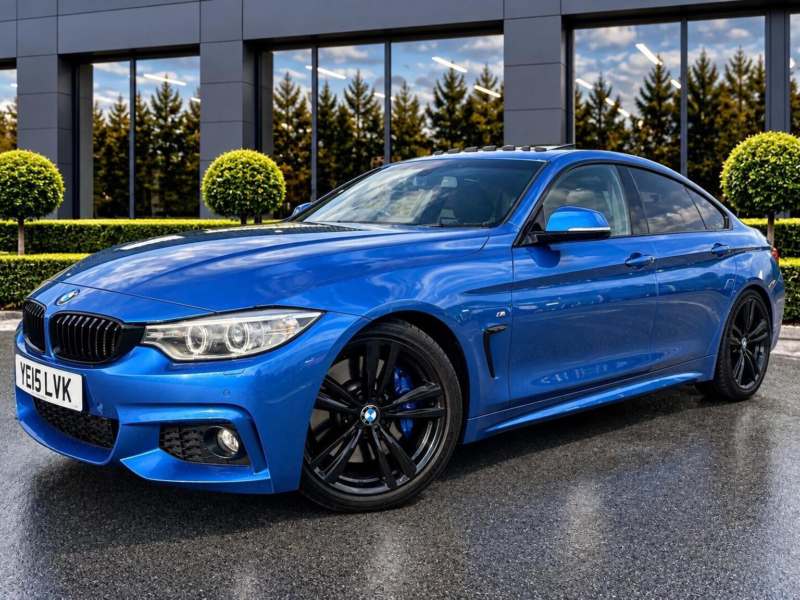 2015 BMW 4 Series Gran Coupe 3.0 435i M Sport Auto Euro 6 (s/s) 5dr in Blue — image 1
