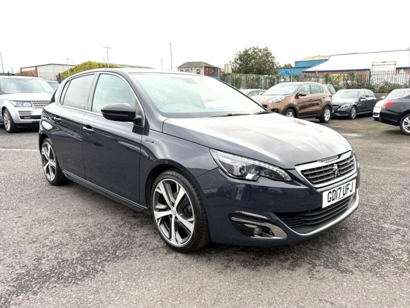 2017 Peugeot 308 1.2 Puretech Gt Line Euro 6 (s/s) 5dr in Grey — image 1