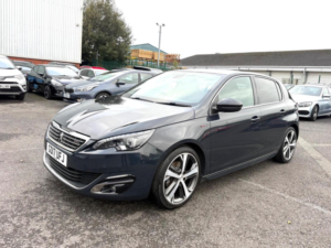 2017 Peugeot 308 1.2 Puretech Gt Line Euro 6 (s/s) 5dr in Grey — image 3