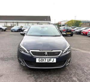 2017 Peugeot 308 1.2 Puretech Gt Line Euro 6 (s/s) 5dr in Grey — image 4