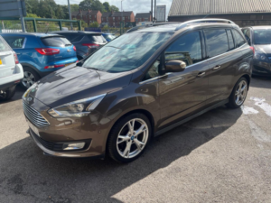 2015 Ford Grand C-Max 2.0 Tdci Titanium X Euro 6 (s/s) 5dr in Brown — image 3