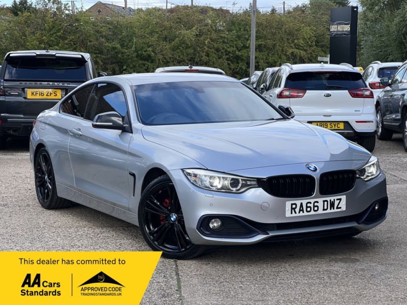 2016 BMW 4 Series 2.0 420i Sport Coupe in Silver — image 1