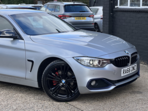 2016 BMW 4 Series 2.0 420i Sport Coupe in Silver — image 4