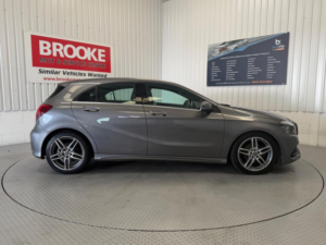 2017 Mercedes-Benz A Class 2.1 A200d Amg Line Euro 6 (s/s) 5dr in Grey — image 3
