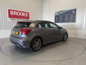 2017 Mercedes-Benz A Class 2.1 A200d Amg Line Euro 6 (s/s) 5dr in Grey — image 4