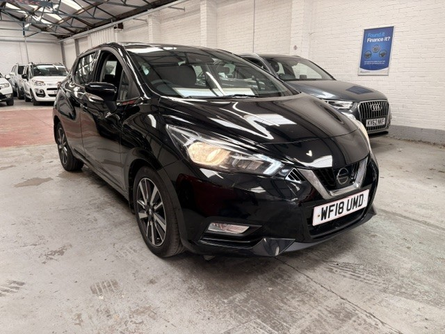 2018 Nissan Micra 1.5 Dci Acenta in Black — image 1