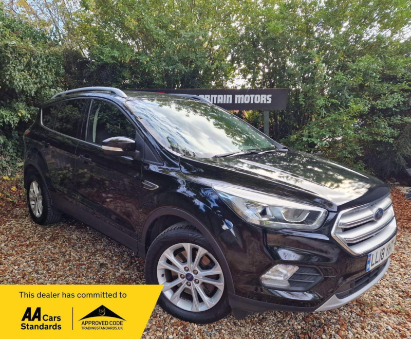 2018 Ford Kuga 1.5 Tdci Titanium Powershift Euro 6 (s/s) 5dr in Black — image 1