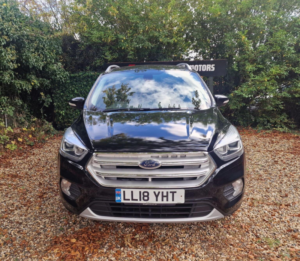 2018 Ford Kuga 1.5 Tdci Titanium Powershift Euro 6 (s/s) 5dr in Black — image 3