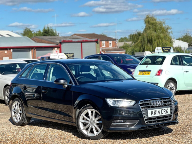 2014 Audi A3 1.8 Tfsi Sport Sportback S Tronic Quattro Euro 6 (s/s) 5dr in Black — image 1