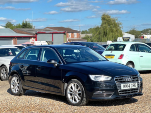 2014 Audi A3 1.8 Tfsi Sport Sportback S Tronic Quattro Euro 6 (s/s) 5dr in Black — image 6