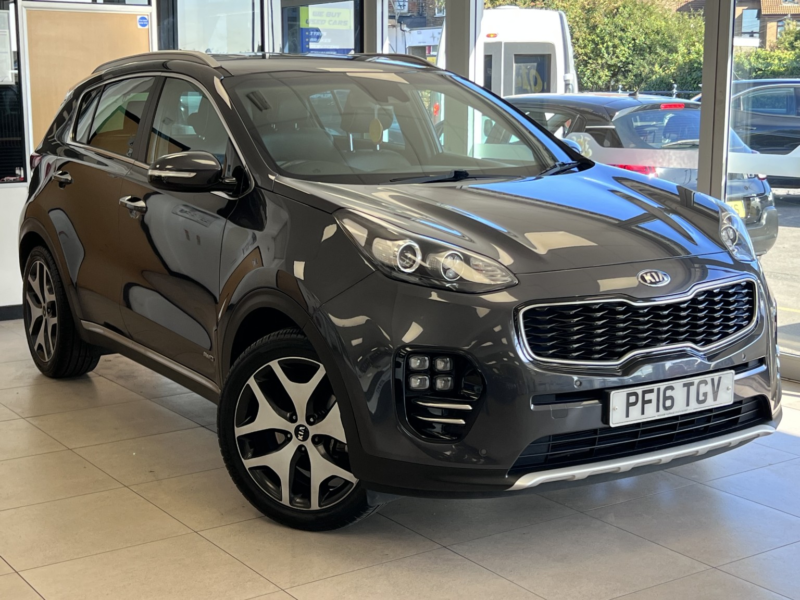 2016 Kia Sportage 1.6 T-Gdi Gt-Line in Silver — image 1